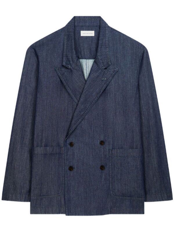 DRIES VAN NOTEN CAMICIA DENIM