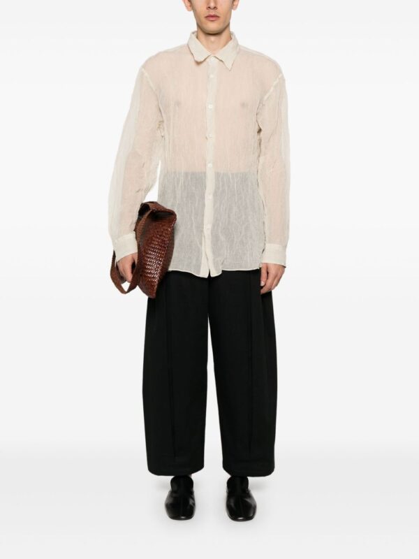 DRIES VAN NOTEN CAMICIA NATURAL