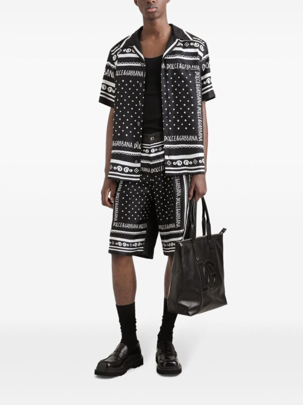 DOLCE&GABBANA CAMICIA NERO