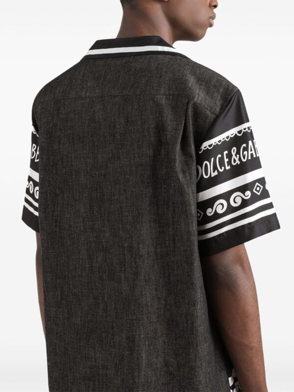 DOLCE&GABBANA CAMICIA NERO