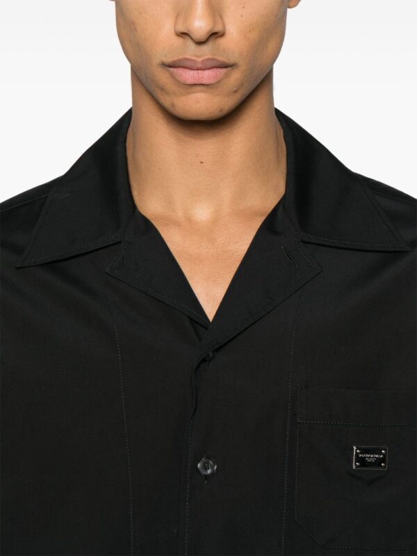 DOLCE & GABBANA CAMICIA NERO