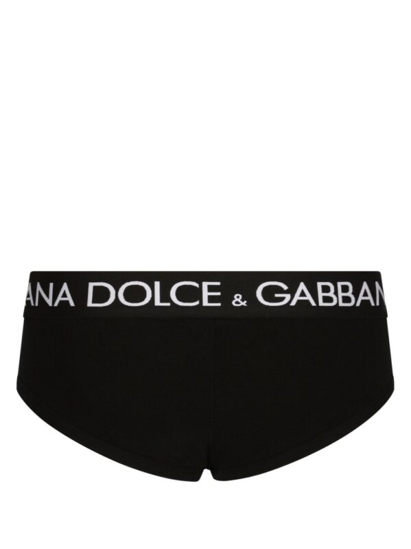 DOLCE & GABBANA SLIP NERO