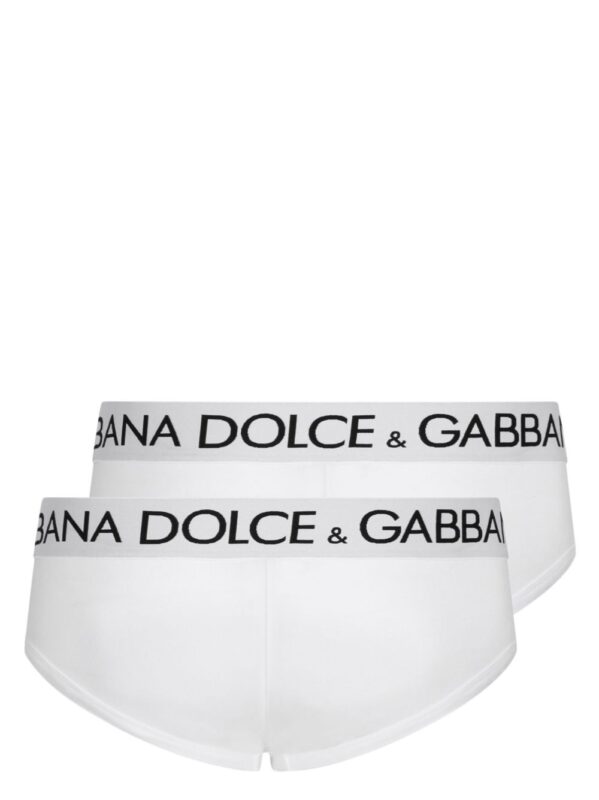 DOLCE & GABBANA SLIP BIANCO