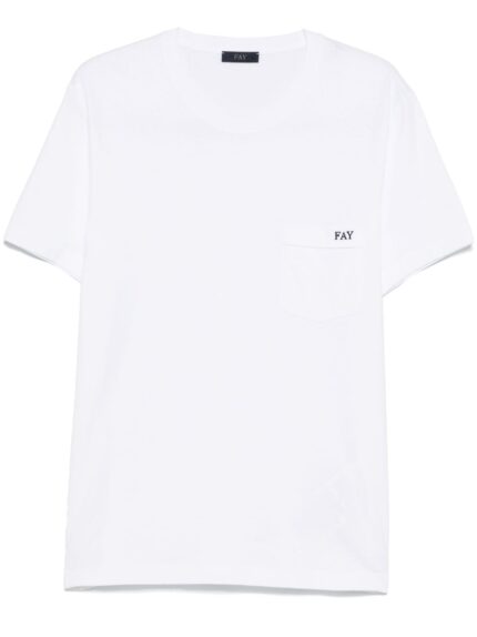 FAY T-SHIRT BIANCO