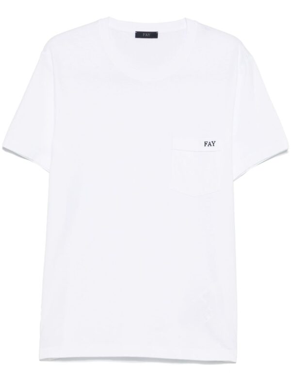 FAY T-SHIRT BIANCO