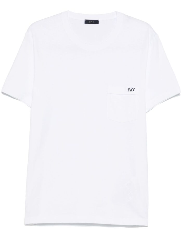 FAY T-SHIRT BIANCO