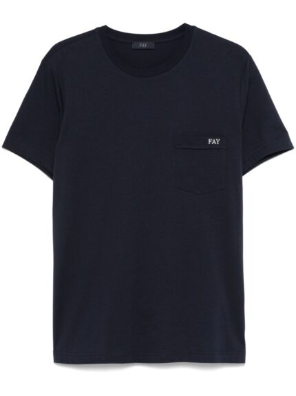 FAY T-SHIRT BLU