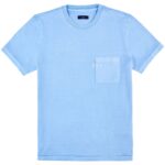 FAY T-SHIRT AZZURRO