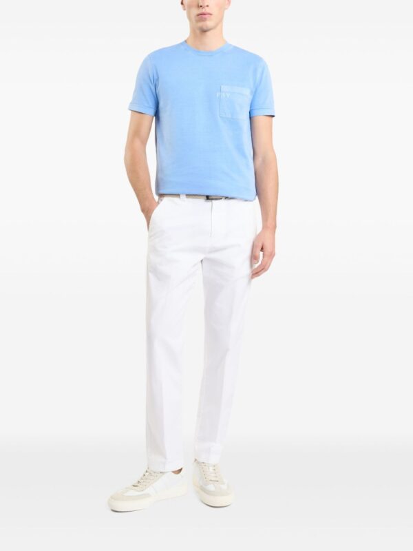 FAY T-SHIRT AZZURRO