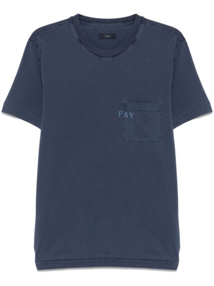 FAY T-SHIRT BLU