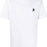 GOLDEN GOOSE T-SHIRT BIANCO OTTICO