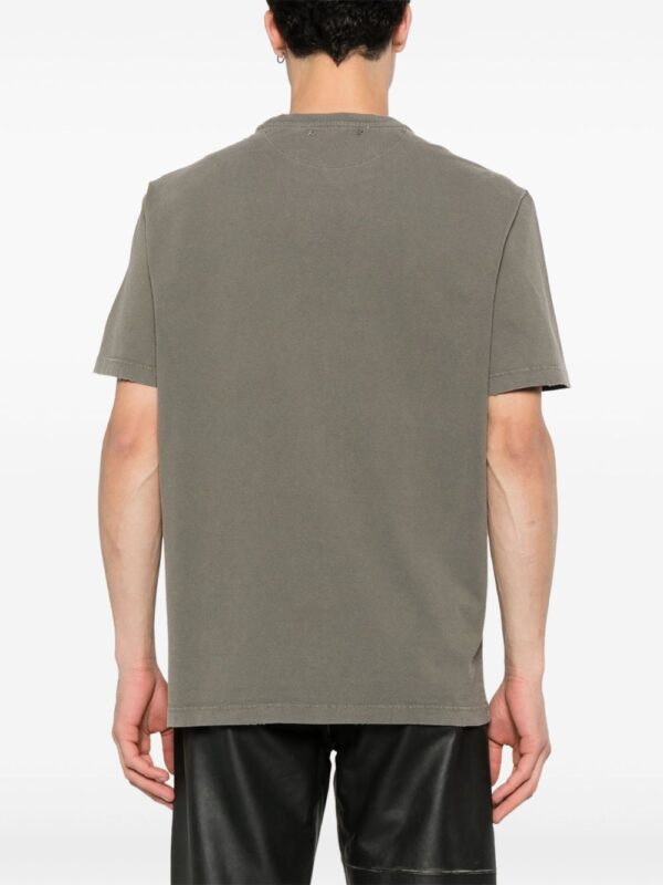 GOLDEN GOOSE T-SHIRT VERDE OLIVA