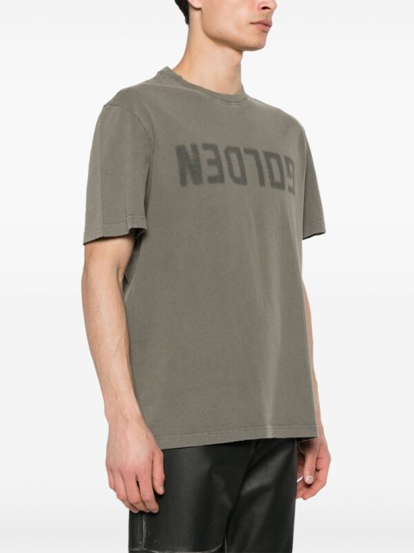 GOLDEN GOOSE T-SHIRT VERDE OLIVA