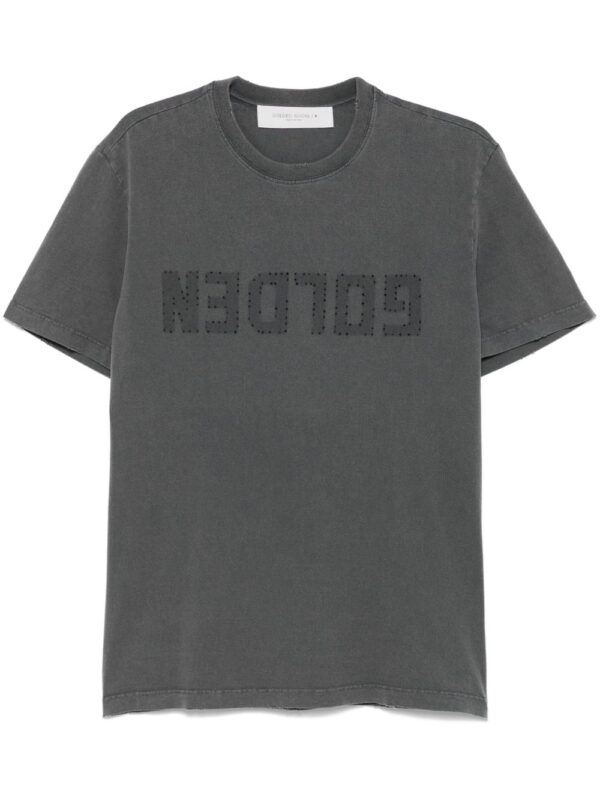 GOLDEN GOOSE T-SHIRT ANTRACITE