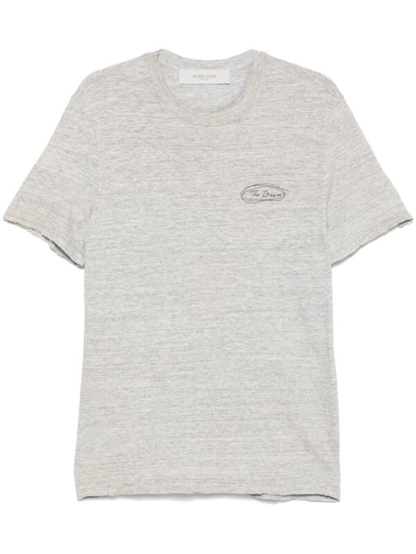 GOLDEN GOOSE T-SHIRT GRIGIO