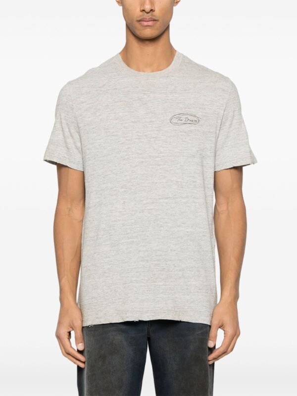 GOLDEN GOOSE T-SHIRT GRIGIO