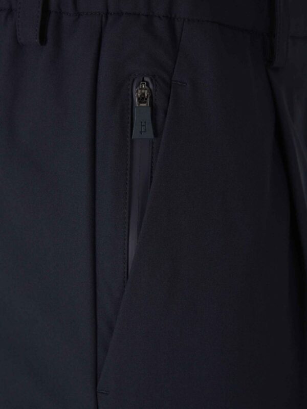 HERNO PANTALONI BLU