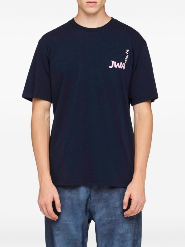 JW ANDERSON T-SHIRT BLU SCURO