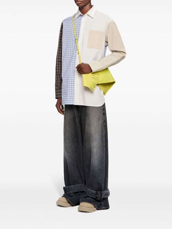 JW ANDERSON CAMICIA BLU/MULTICOLORE