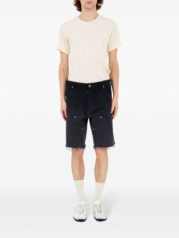 MAISON MARGIELA SHORTS DENIM NERO