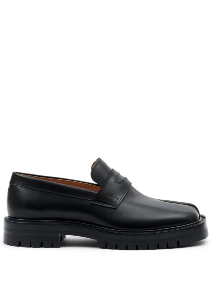 MAISON MARGIELA MOCASSINO NERO TABI