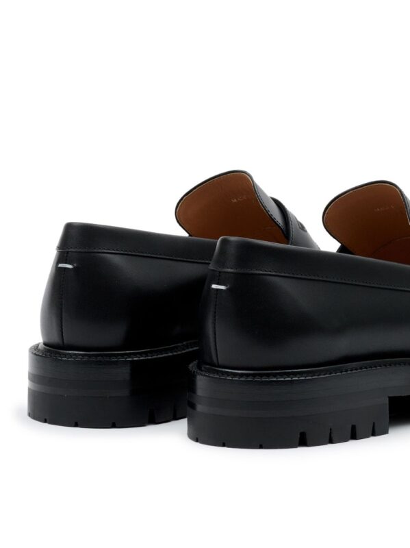 MAISON MARGIELA MOCASSINO NERO TABI