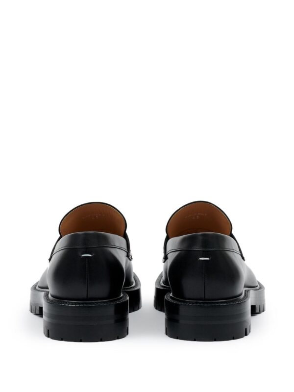 MAISON MARGIELA MOCASSINO NERO TABI