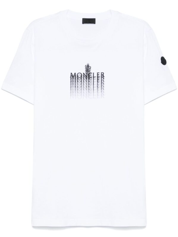 MONCLER T-SHIRT BIANCO
