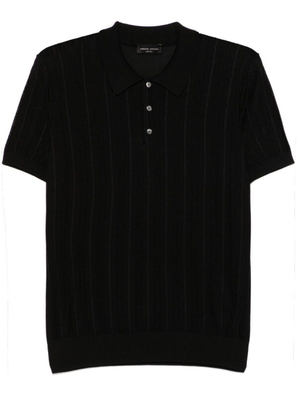 ROBERTO COLLINA POLO NERO