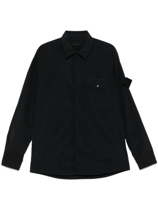 STONE ISLAND CAMICIA NERO