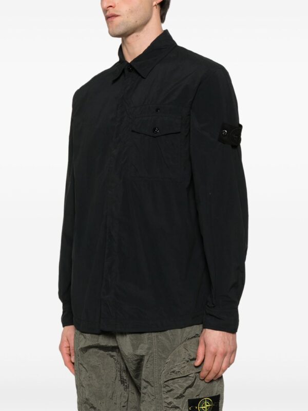 STONE ISLAND CAMICIA NERO