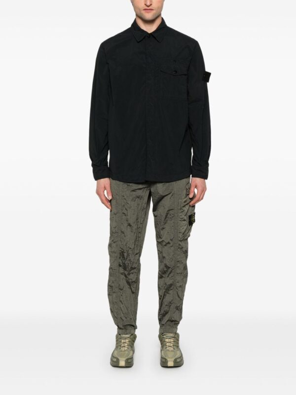 STONE ISLAND CAMICIA NERO