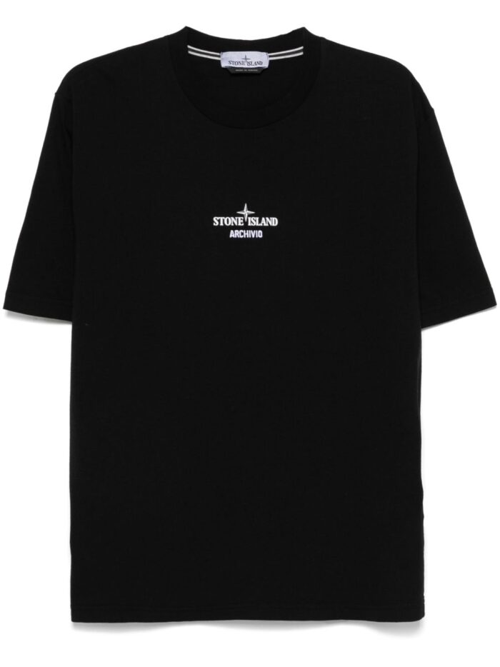 STONE ISLAND T-SHIRT NERO