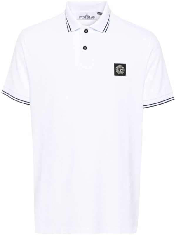 STONE ISLAND POLO BIANCO