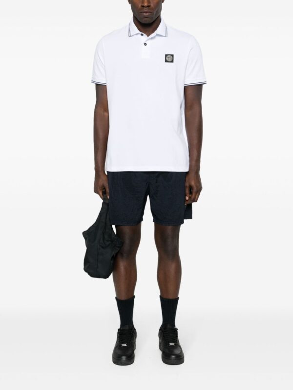 STONE ISLAND POLO BIANCO