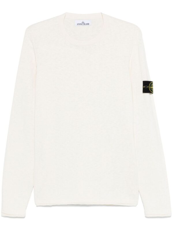 STONE ISLAND MAGLIA AVORIO