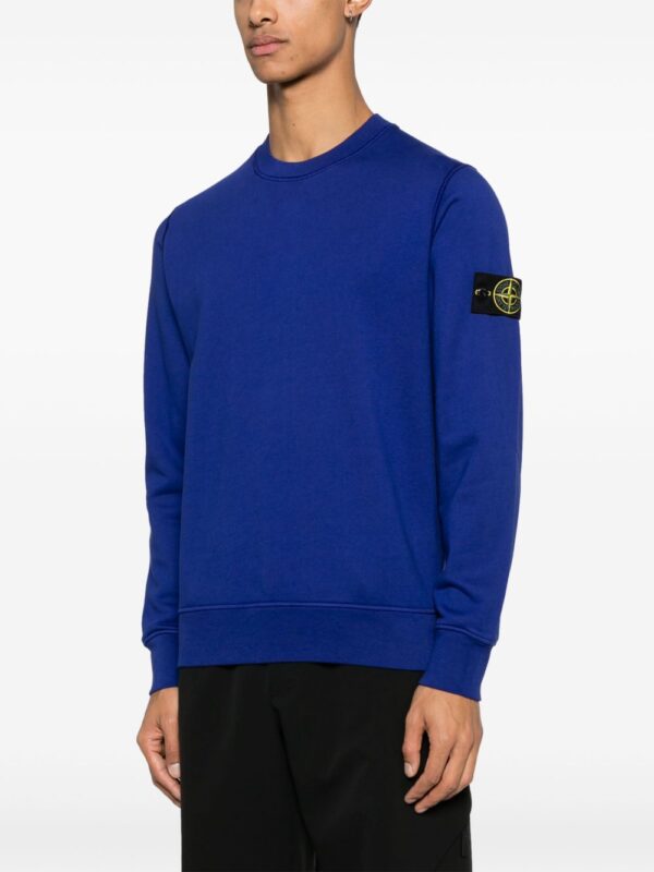 STONE ISLAND FELPA BLUETTE