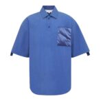 JW ANDERSON POLO INDACO CHIARO