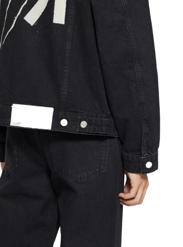 44 LABEL GIUBBOTTO DENIM NERO
