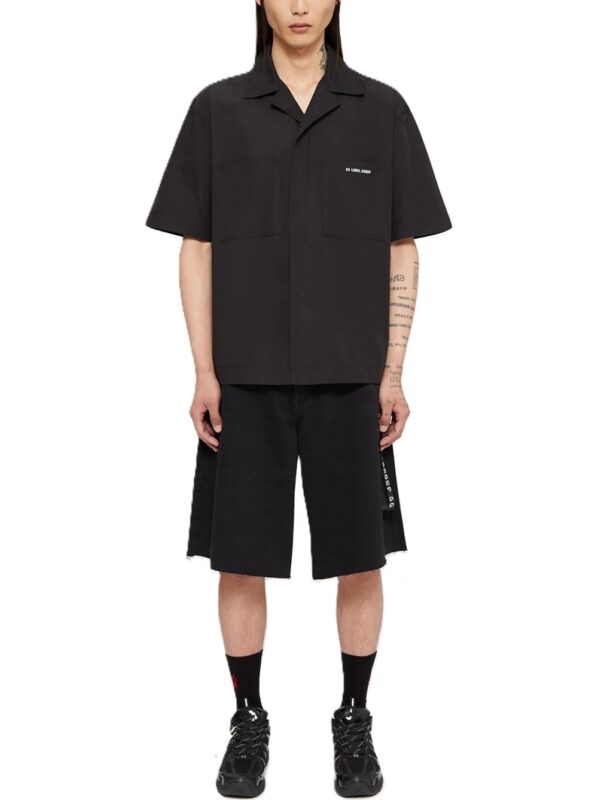 44 LABEL CAMICIA NERO