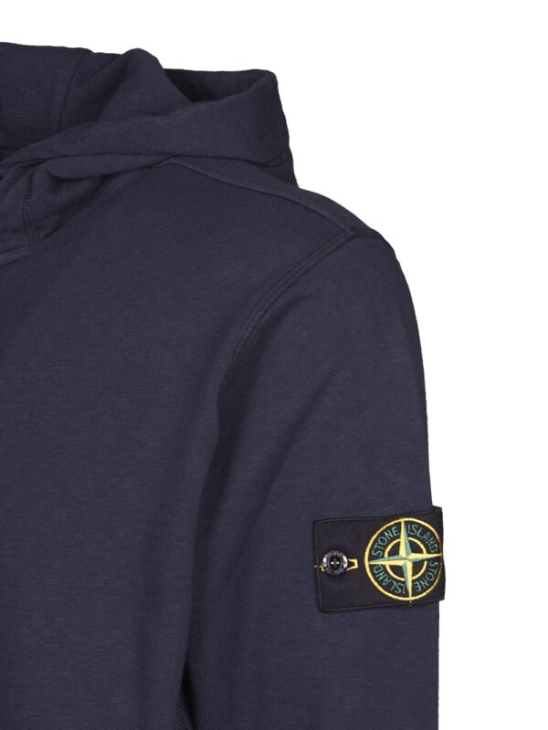STONE ISLAND FELPA NERO