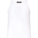 DOLCE&GABBANA CANOTTA BIANCO