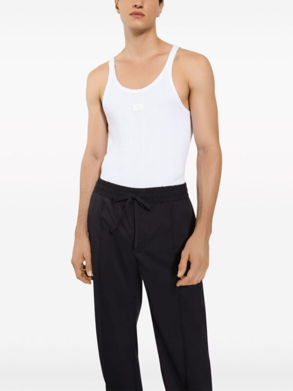 DOLCE&GABBANA CANOTTA BIANCO