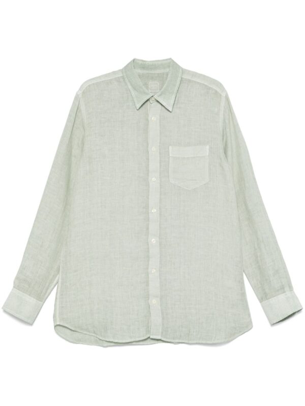 120% LINO CAMICIA SALVIA