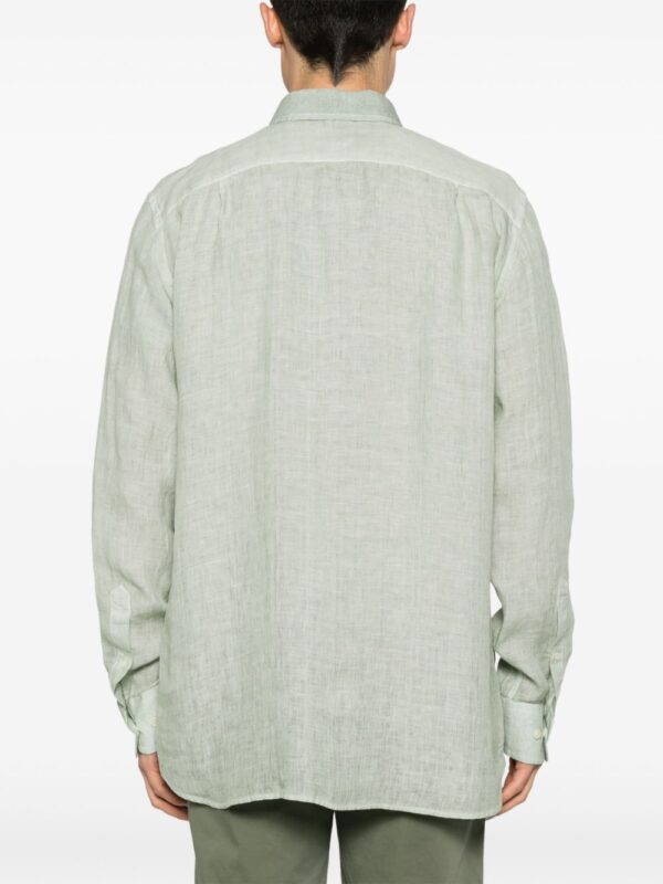 120% LINO CAMICIA SALVIA