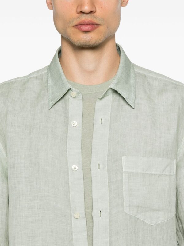 120% LINO CAMICIA SALVIA