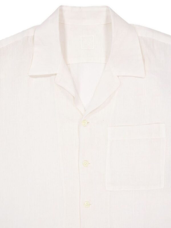 120% LINO CAMICIA BIANCO