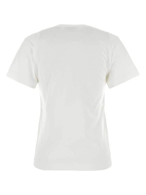 COMME DES GARCONS PLAY T-SHIRT BIANCO