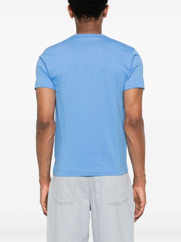 COMME DES GARCONS PLAY T-SHIRT AZZURRO