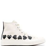 COMME DES GARCONS PLAY SNEAKERS BIANCO